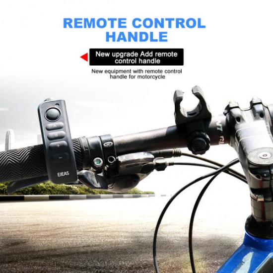 1200m Motorcycle Helmet Intercom Handlebar Remote Control For E6 Plus