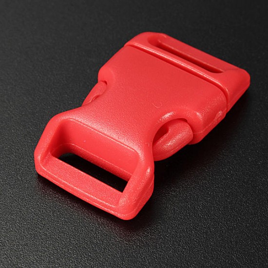 15mm Plastic Contoured Side Release Buckles Bags Belt Fastener