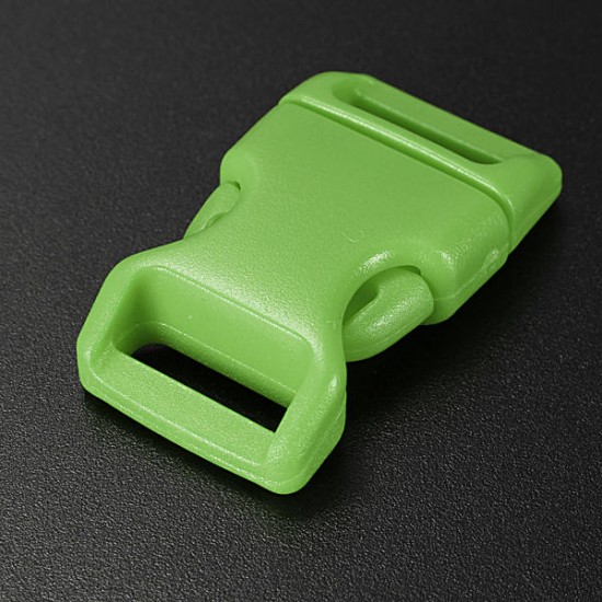 15mm Plastic Contoured Side Release Buckles Bags Belt Fastener