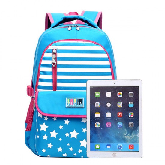 7-15 Years Old Teenager Casual Students Nylon Backpack Large Capacity Durable School Bag