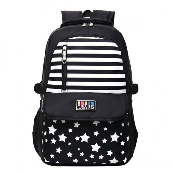 7-15 Years Old Teenager Casual Students Nylon Backpack Large Capacity Durable School Bag