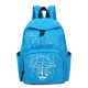 Casual Students Canvas Backpack Large Capacity Durable School Bag for Teenager