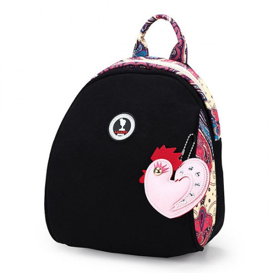 Mini Canvas Kids Bag Fashion Multifunction Small Backpack Daypack Diaper Bag