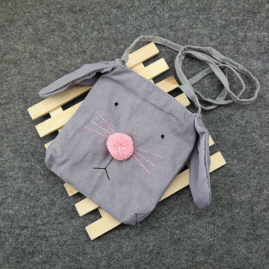 Children Cartoon Rabbit Crossbody Cute Casual Shoulder Bag for Kindergarten Kids