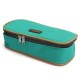 Large Capacity Canvas Zipper Pencil Case Pen Cosmetic Travel Makeup Bag