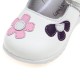 Cute Flower Artificial Leather Hook Loop Girls Dress Shoes Cute Flower Artificial Leather Hook Loop Girls Dress Shoes