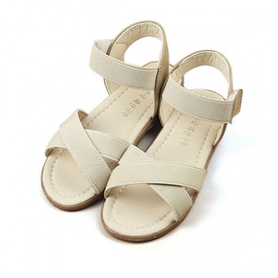 Girls Summer Roman Sandals Princess Dress Shoes Kids Beach Breathable Open Toe Flats Children Causal Girls Summer Roman Sandals Princess Dress Shoes Kids Beach Breathable Open Toe Flats Children Causal