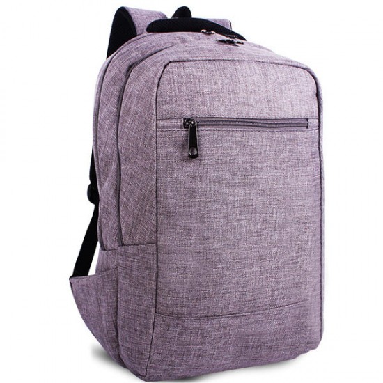 14inch Laptop Men Women Canvas Backpack Student Outdoor Travel Hiking Backpack