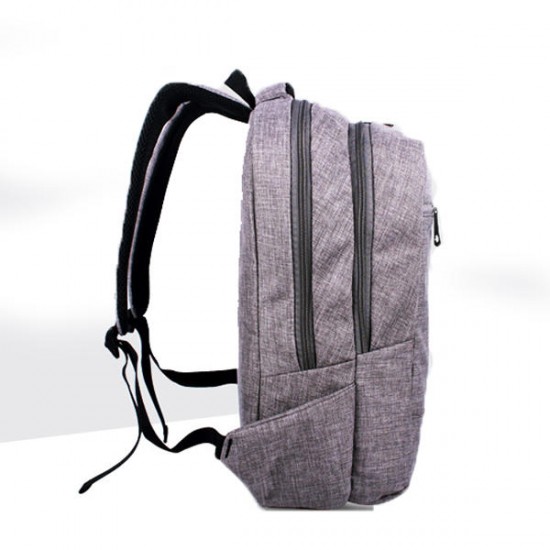 14inch Laptop Men Women Canvas Backpack Student Outdoor Travel Hiking Backpack