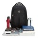 15.6'' Laptop Compartment Travel Backpack Big Capacity Waterproof Oxford Bag For Men