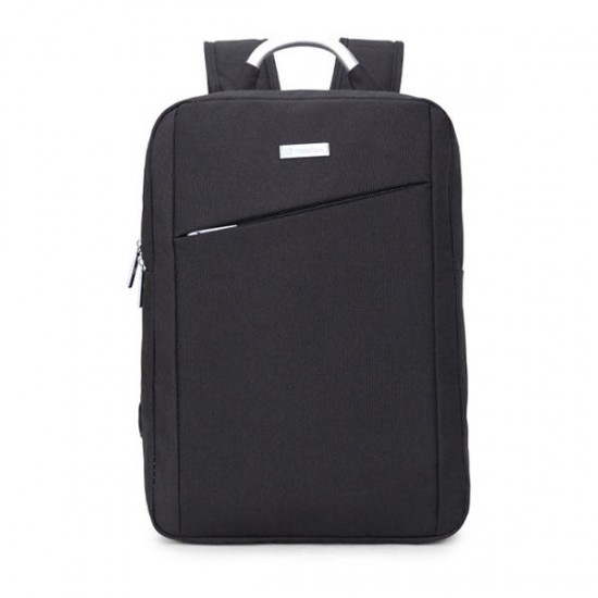 15inch Laptop Nylon Aluminum Alloy Handle Men Backpack Business Travel Backpack