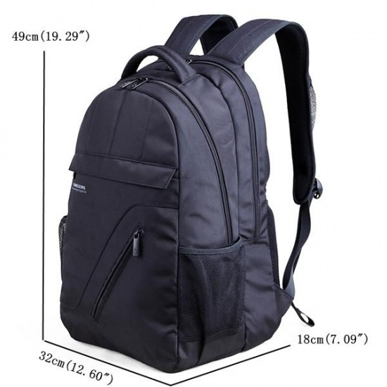 16 Inch Nylon Backpack Business Casual Airbag Shockproof Waterproof Laptop Bag For Men Women 16 Inch Nylon Backpack Business Casual Airbag Shockproof Waterproof Laptop Bag For Men Women