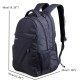 16 Inch Nylon Backpack Business Casual Airbag Shockproof Waterproof Laptop Bag For Men Women