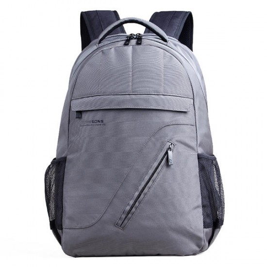 16 Inch Nylon Backpack Business Casual Airbag Shockproof Waterproof Laptop Bag For Men Women