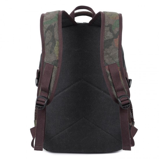 18in Laptop Backpack Casual Travel Bag Canvas Bag with USB Charging Port 18in Laptop Backpack Casual Travel Bag Canvas Bag with USB Charging Port