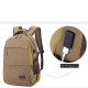 18in Laptop Backpack Casual Travel Bag Canvas Bag with USB Charging Port 18in Laptop Backpack Casual Travel Bag Canvas Bag with USB Charging Port