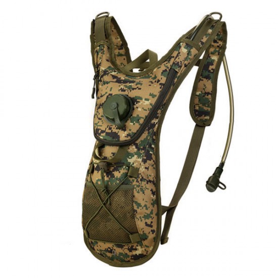 2.5L Hydration Tactical Backpack Outdoor Sports Cycling Travel Bladders Shoulders Bag 2.5L Hydration Tactical Backpack Outdoor Sports Cycling Travel Bladders Shoulders Bag