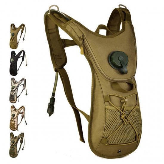 2.5L Hydration Tactical Backpack Outdoor Sports Cycling Travel Bladders Shoulders Bag 2.5L Hydration Tactical Backpack Outdoor Sports Cycling Travel Bladders Shoulders Bag