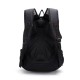 AUGUR Men Oxford Leather Waterproof Big Capacity Travel Outdoor Laptop Shoulders Bag Backpack