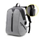 Alarm System Men Anti-theft Backpack Water Repellent Business Travel Laptop Backpack