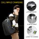 Alarm System Men Anti-theft Backpack Water Repellent Business Travel Laptop Backpack Alarm System Men Anti-theft Backpack Water Repellent Business Travel Laptop Backpack