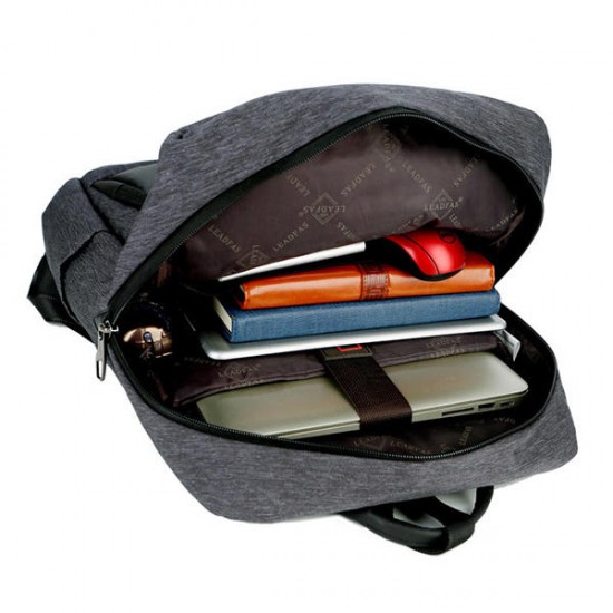 Men Business Anti-theft Oxford Backpack Large Capacity Waterproof Shoulder Bag