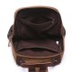 Men Canvas Large Capacity Multi-pockets Backpack Outdoor Travel Bag