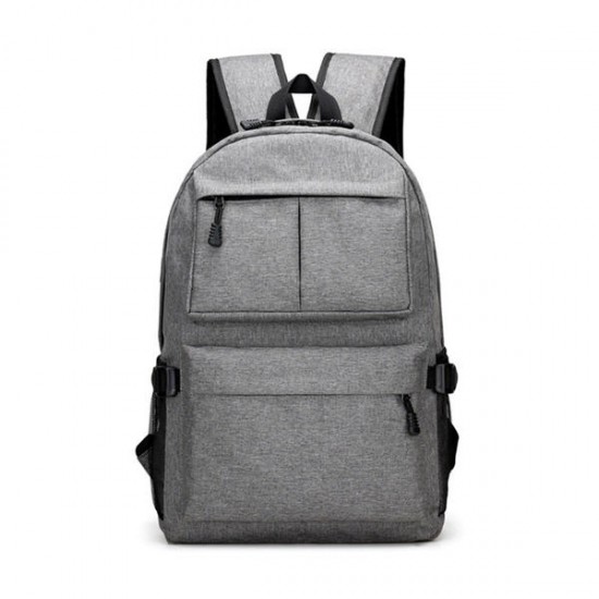 Men Waterproof Laptop Backpack Travel Bag With USB Charging Port