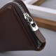 12 Card Slots Men PU Leather Long Wallet Casual Business Purse Card Holder Phone Bag Cluthes Bag