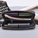 12 Card Slots Men PU Leather Long Wallet Casual Business Purse Card Holder Phone Bag Cluthes Bag