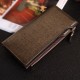 18 Card Slots Men PU Leather Casual Business Long Wallet Multifunctional Clutches Bag Card Holder