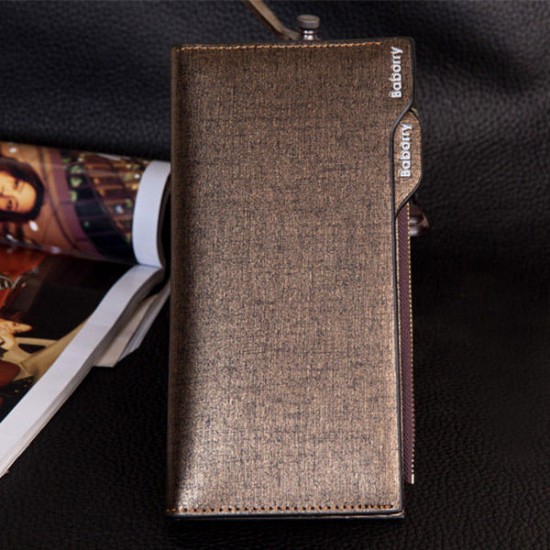 18 Card Slots Men PU Leather Casual Business Long Wallet Multifunctional Clutches Bag Card Holder 18 Card Slots Men PU Leather Casual Business Long Wallet Multifunctional Clutches Bag Card Holder