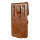 2 Card Slots Phone Bag 5.5'' Smartphone Wallet PU Leather Waist Bag For Men Women