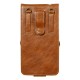 2 Card Slots Phone Bag 5.5'' Smartphone Wallet PU Leather Waist Bag For Men Women