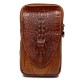 4.7 to 6 Inches Cell Phone Pouch Genuine Leather Waterproof Waist Pack For Men 4.7 to 6 Inches Cell Phone Pouch Genuine Leather Waterproof Waist Pack For Men