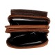 4.7 to 6 Inches Cell Phone Pouch Genuine Leather Waterproof Waist Pack For Men 4.7 to 6 Inches Cell Phone Pouch Genuine Leather Waterproof Waist Pack For Men