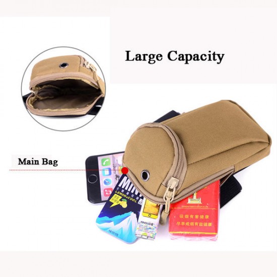 5.5inch Cell Phone Outdoor Running Arm Bag Wateroof Cell Phone Bag