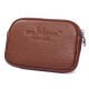 6 Inches Cell Phone Men Cowhide Genuine Leather Waist Bag