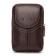 6inch Cell Phone Waist Bag Men Retro Cowhide Leather Waist Bag 6inch Cell Phone Waist Bag Men Retro Cowhide Leather Waist Bag