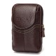 6inch Cell Phone Waist Bag Men Retro Cowhide Leather Waist Bag 6inch Cell Phone Waist Bag Men Retro Cowhide Leather Waist Bag