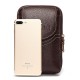 6inch Cell Phone Waist Bag Men Retro Cowhide Leather Waist Bag 6inch Cell Phone Waist Bag Men Retro Cowhide Leather Waist Bag