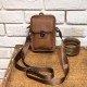 7inch Cell Phone Waist Bag Men Retro PU Leather Waist Bag Crossbody Bag 7inch Cell Phone Waist Bag Men Retro PU Leather Waist Bag Crossbody Bag