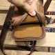 7inch Cell Phone Waist Bag Men Retro PU Leather Waist Bag Crossbody Bag 7inch Cell Phone Waist Bag Men Retro PU Leather Waist Bag Crossbody Bag