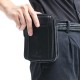 Bullcaptain® Genuine Leather Waist Pouch Minimalist Phone Bag Hanging Wallet Coin Purse Bum Bag