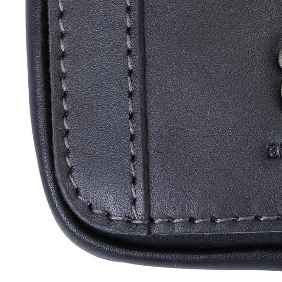 Bullcaptain® Genuine Leather Waist Pouch Minimalist Phone Bag Hanging Wallet Coin Purse Bum Bag Bullcaptain® Genuine Leather Waist Pouch Minimalist Phone Bag Hanging Wallet Coin Purse Bum Bag