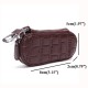Portable PU Leather Key Holder Heart-shaped Casual Clutches Bag For Women Men
