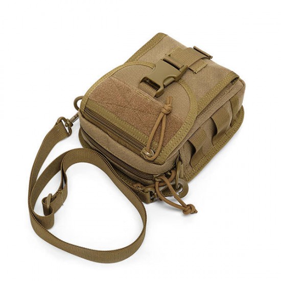 Army Style Nylon Tactical Men Shoulder Bag Messenger Bag for Sport Travel Hiking