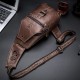 Bullcaptain Genuine Leather Casual Chest Bag Shoulder Crossbody Bag Bullcaptain Genuine Leather Casual Chest Bag Shoulder Crossbody Bag