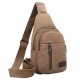 Canvas Mens Sling Bag Chest Pack Crossbody Sports Bag Canvas Mens Sling Bag Chest Pack Crossbody Sports Bag