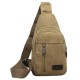 Canvas Mens Sling Bag Chest Pack Crossbody Sports Bag